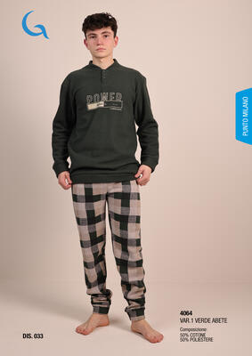 PIGIAMA RAGAZZO M/L 4064 Tellini S.R.L. Veleprodajna odjeća